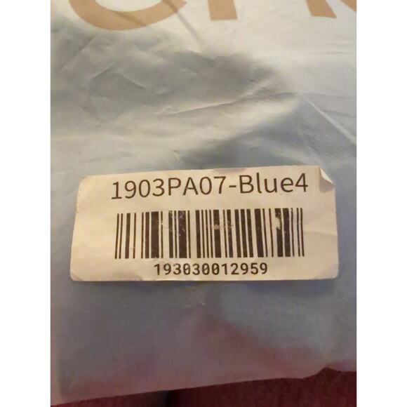 Choosy Ludlow Blue Pants Size 4 NWT - Picture 4 of 5